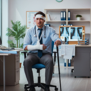 תאונת עבודה עם פגיעה רב-מערכתית: איך מחשבים את הפיצוי הסופי?