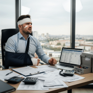 תאונת עבודה עם השפעה על הפנסיה: זכויות והשלכות כלכליות