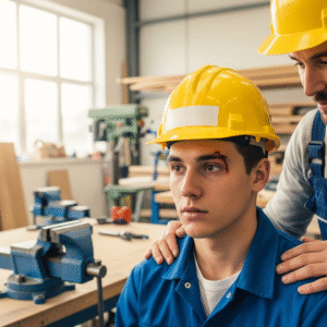 תאונת עבודה במהלך הכשרה מקצועית: מה הדין כשנפגעים במהלך קורס עבודה?